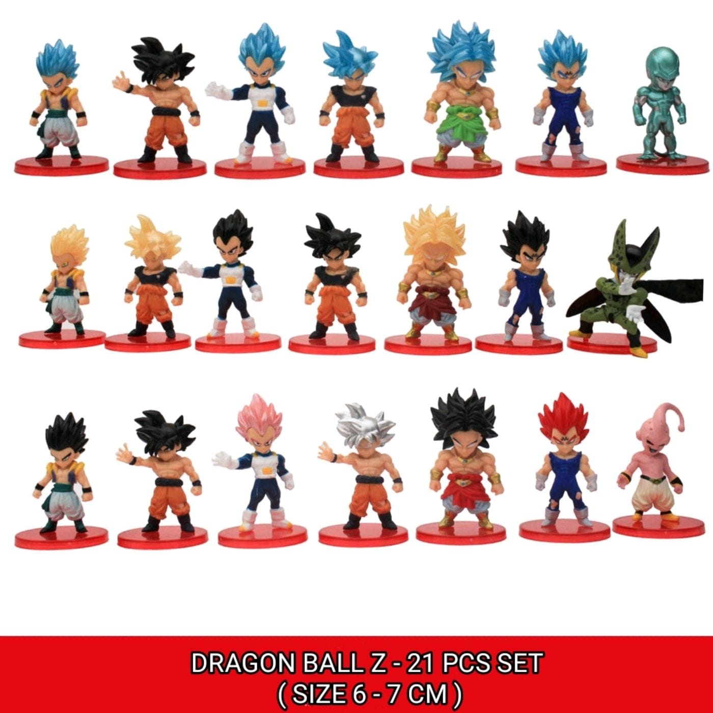 Dragon Ball Z - 21 PCS SET